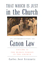 Cover of 'That Which Is Just in the Church' by Carlos Jos&eacute; Err&aacute;zuriz 